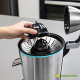 Presse Citrons <Br> Presse Agrumes Pro Zitrus 160 Noir ( Électrique ) 611 | Presse-Citrons