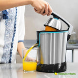 Presse Citrons <Br> Presse Agrumes Pro Zitrus 160 Noir ( Électrique ) 611 | Presse-Citrons