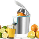 Presse Citrons <Br> Presse Agrumes Zitrus 160 Blanc ( Électrique ) Presse Citron Électrique | Presse-Citrons