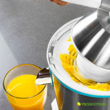 Presse Citrons <Br> Presse Agrumes Zitrus 160 Blanc ( Électrique ) Presse Citron Électrique | Presse-Citrons